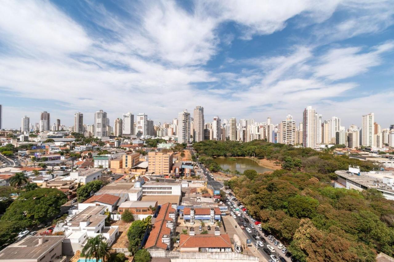 Apartamento De 1 Quarto Com Vista Para O Parque Vaca Brava E Com Jacuzzi No Setor Bueno - El1802 Goiania Exterior photo