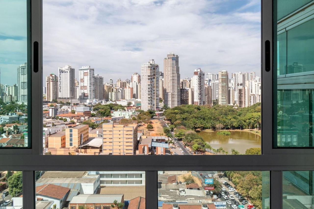 Apartamento De 1 Quarto Com Vista Para O Parque Vaca Brava E Com Jacuzzi No Setor Bueno - El1802 Goiania Exterior photo